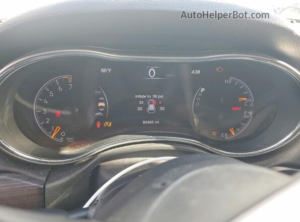1C4RJFBG6LC116808 2020 JEEP GRAND Белый Вид щитка приборов