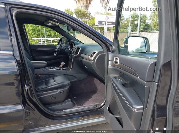 1C4RJFBG7GC323777 2016 JEEP GRAND CHEROKEE Black Front interior view
