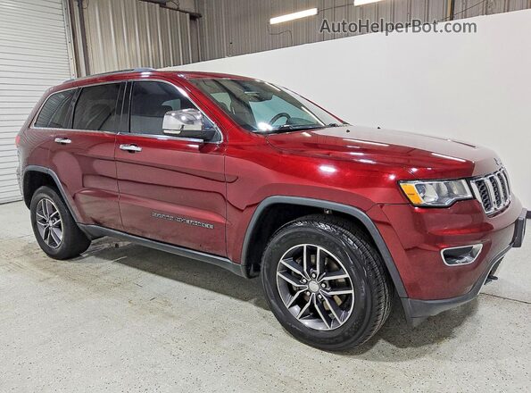 1C4RJFBG7HC603930 2017 JEEP GRAND Burgundy Przód prawy