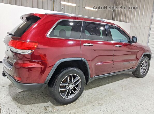 1C4RJFBG7HC603930 2017 JEEP GRAND Burgundy Tył prawy