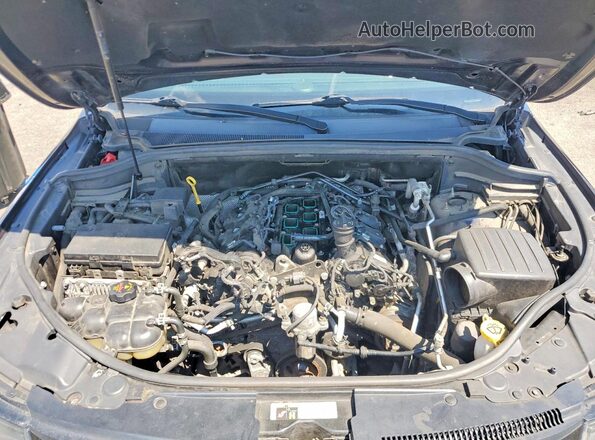 1C4RJFBG7JC338223 2018 JEEP GRAND Purple Vista del compartimento del motor