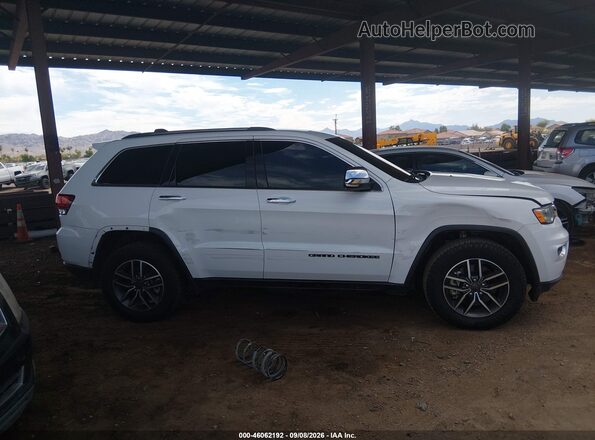 1C4RJFBG7MC646528 2021 JEEP GRAND CHEROKEE Белый Вид щитка приборов