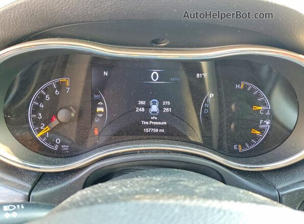 1C4RJFBG8HC865018 2017 JEEP GRAND White Սարքավորումների վահանակի տեսք