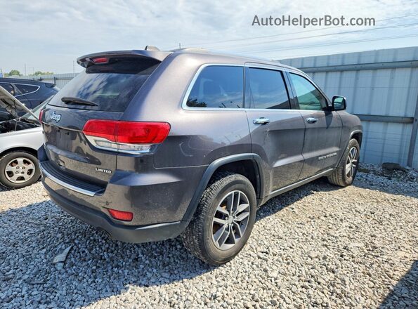 1C4RJFBG8JC127869 2018 JEEP GRAND Серый Задняя правая четверть