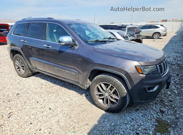 1C4RJFBG8JC127869 2018 JEEP GRAND Серый Передняя правая четверть