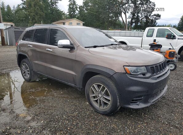 1C4RJFBG8JC324587 2018 JEEP GRAND Коричневый Передняя правая четверть