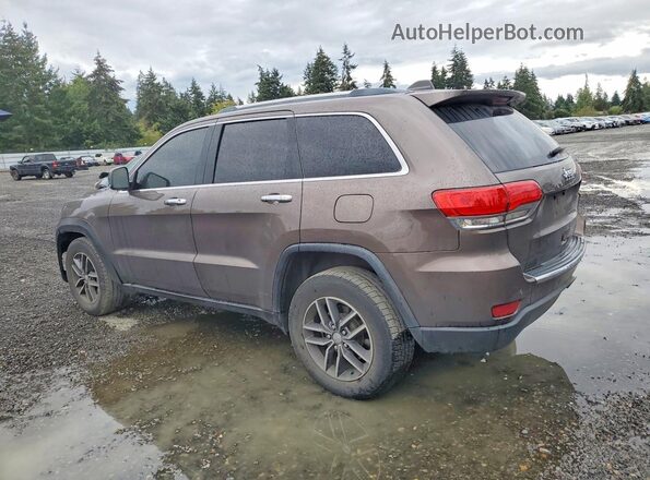 1C4RJFBG8JC324587 2018 JEEP GRAND Коричневый Задняя левая четверть