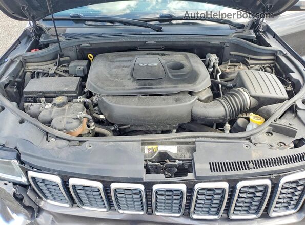1C4RJFBG8JC432904 2018 JEEP GRAND Gray Vista del compartimento del motor