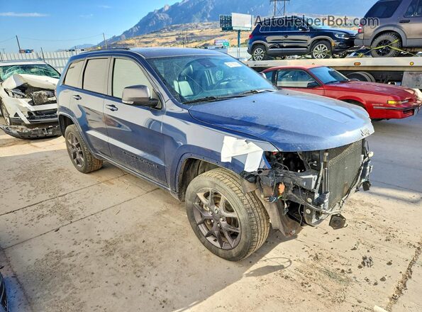 1C4RJFBG8MC773529 2021 JEEP GRAND Blue Delantero derecho