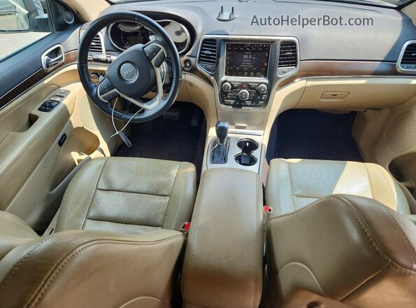 1C4RJFBG9GC302736 2016 JEEP GRAND Black წინა პანელის ხედი