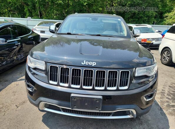 1C4RJFBG9GC302736 2016 JEEP GRAND Black წინა ხედი