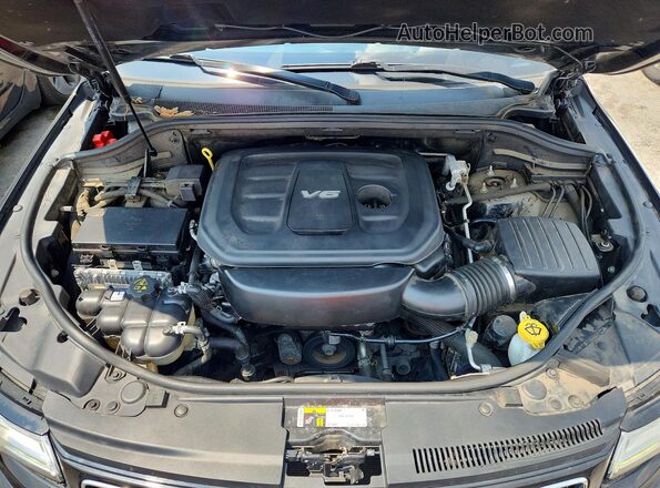 1C4RJFBG9GC302736 2016 JEEP GRAND Black ძრავის განყოფილების ხედი