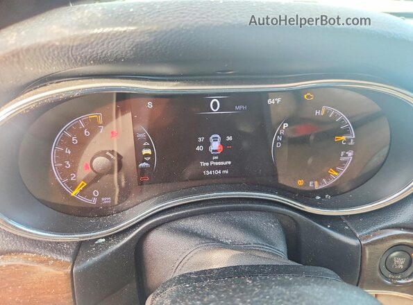 1C4RJFBG9GC363472 2016 JEEP GRAND White Սարքավորումների վահանակի տեսք