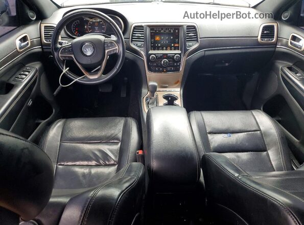 1C4RJFBG9HC620437 2017 JEEP GRAND Gray Widok deski rozdzielczej