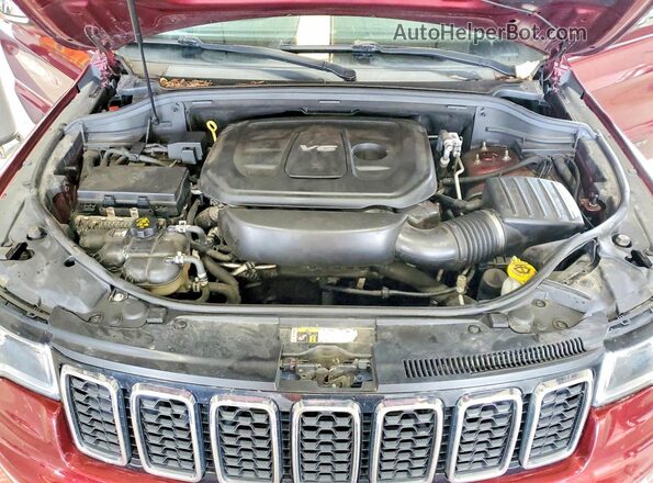 1C4RJFBGXHC808643 2017 JEEP GRAND Burgundy Շարժիչի բաժամունքի տեսք