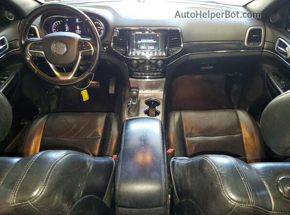 1C4RJFBGXKC677446 2019 JEEP GRAND Белый Вид панели приборов