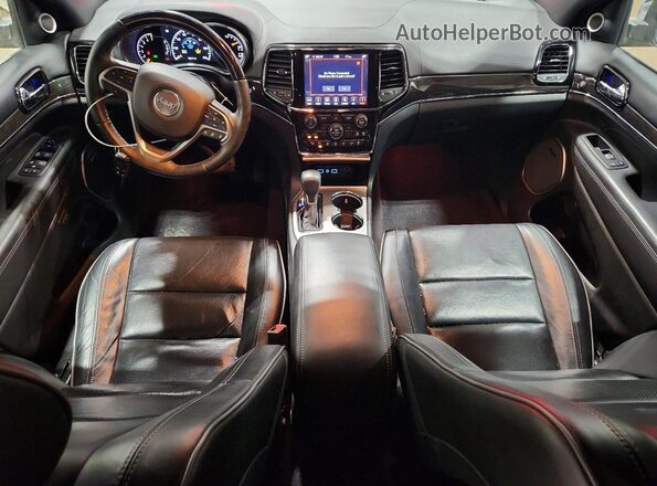 1C4RJFCG0KC528378 2019 JEEP GRAND Black Вид панелі приладів
