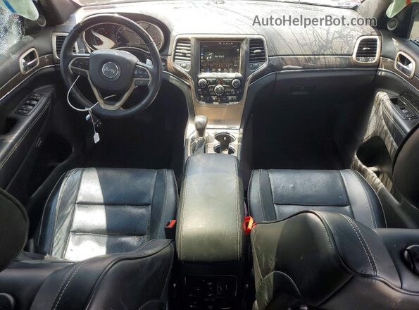 1C4RJFCG1HC763204 2017 JEEP GRAND Темно-бордовый Вид панели приборов