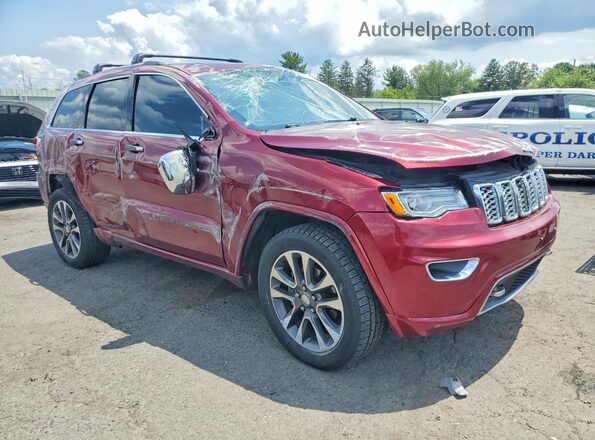 1C4RJFCG1HC763204 2017 JEEP GRAND Темно-бордовый Передняя правая четверть