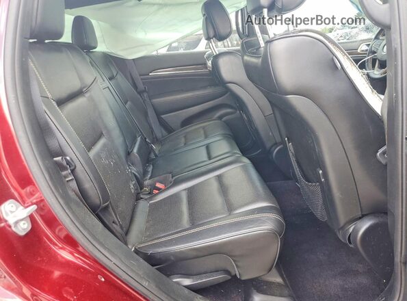 1C4RJFCG1HC763204 2017 JEEP GRAND Темно-бордовый Вид задних сидений