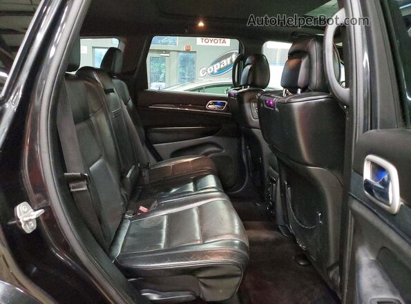 1C4RJFCG7GC337726 2016 JEEP GRAND Black უკანა სალონის ხედი