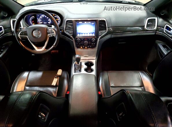 1C4RJFCG7GC337726 2016 JEEP GRAND Black წინა პანელის ხედი