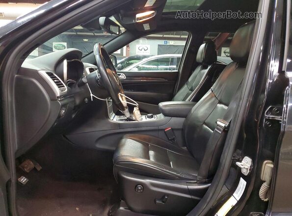 1C4RJFCG7GC337726 2016 JEEP GRAND Black წინა სალონის ხედი