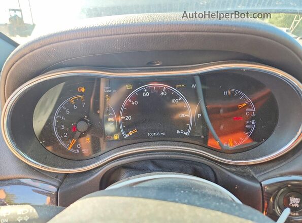 1C4RJFCT6GC324446 2016 JEEP GRAND Blue ხელსაწყოთა პანელის ხედი