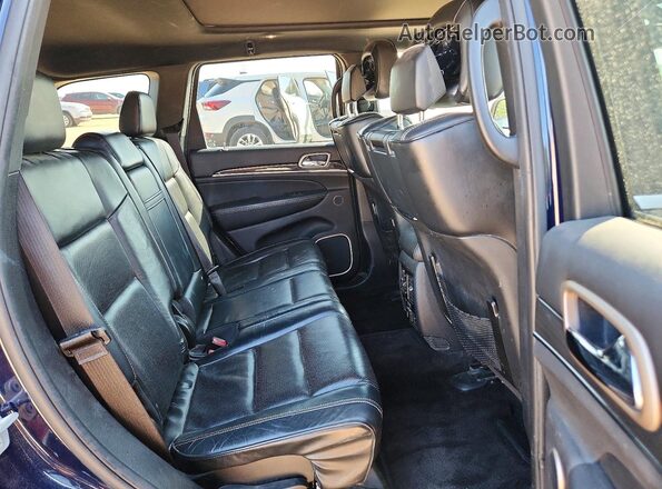 1C4RJFCT6GC324446 2016 JEEP GRAND Blue უკანა სალონის ხედი
