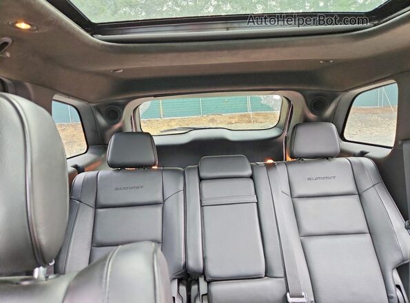 1C4RJFJT5GC450655 2016 JEEP GRAND Black Vista de los asientos traseros