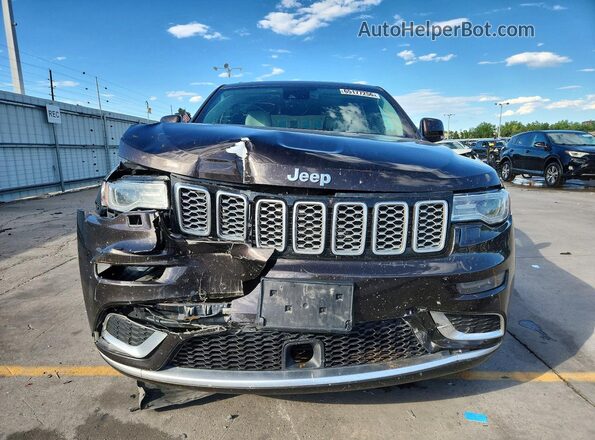 1C4RJFJT7HC784302 2017 JEEP GRAND Black წინა ხედი