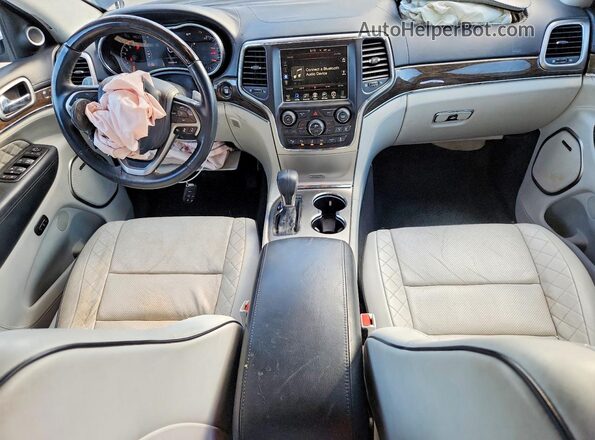 1C4RJFJT7HC784302 2017 JEEP GRAND Black წინა პანელის ხედი