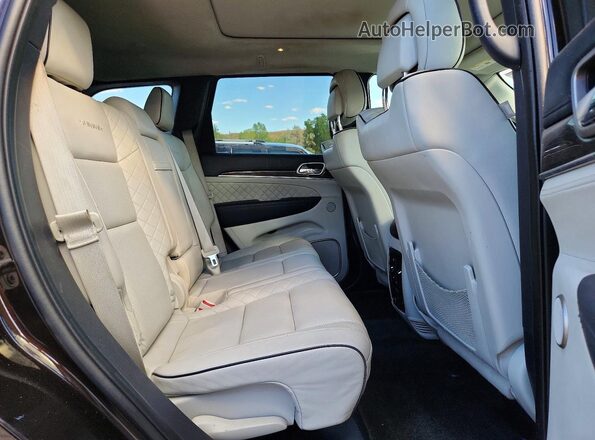 1C4RJFJT7HC784302 2017 JEEP GRAND Black უკანა სალონის ხედი