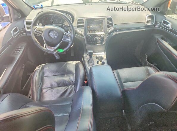 1C4RJFLG0HC807614 2017 JEEP GRAND Black Vista del salpicadero