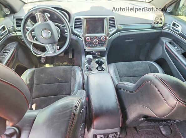1C4RJFLG4HC625205 2017 JEEP GRAND Black Вид панелі приладів