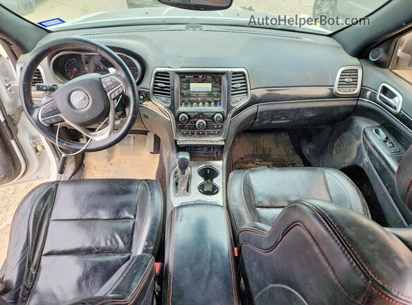1C4RJFLG5HC873589 2017 JEEP GRAND Белый Вид панели приборов