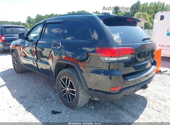 1C4RJFLT8JC363563 2018 JEEP GRAND CHEROKEE Черный Задняя левая четверть