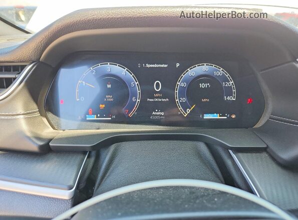 1C4RJHAG0RC244208 2024 JEEP GRAND Silver ხელსაწყოთა პანელის ხედი