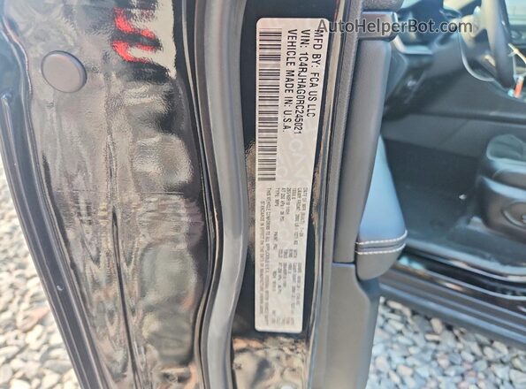 1C4RJHAG0RC245021 2024 JEEP GRAND Black VIN կոդի պիտակի տեսք