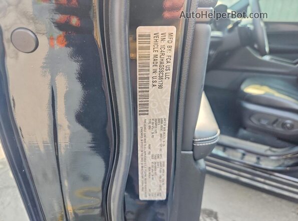 1C4RJHAG5SC361790 2025 JEEP GRAND Black VIN կոդի պիտակի տեսք