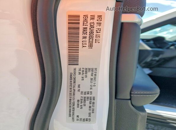 1C4RJHBG6SC339991 2025 JEEP GRAND White VIN կոդի պիտակի տեսք