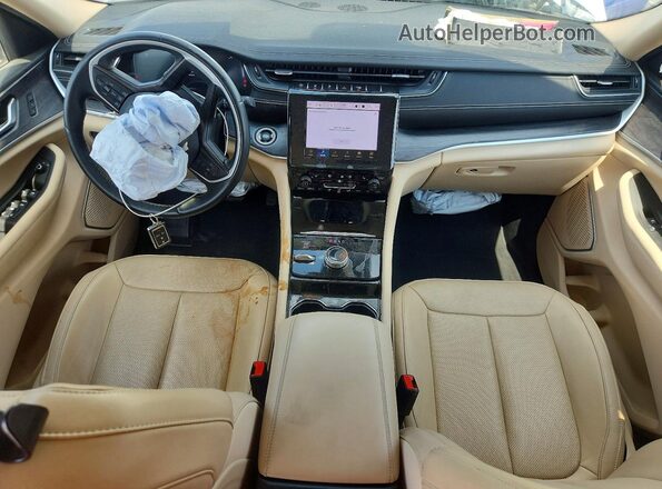 1C4RJHBG8N8549757 2022 JEEP GRAND White წინა პანელის ხედი