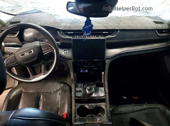 1C4RJHBG8PC521392 2023 JEEP GRAND White წინა პანელის ხედი