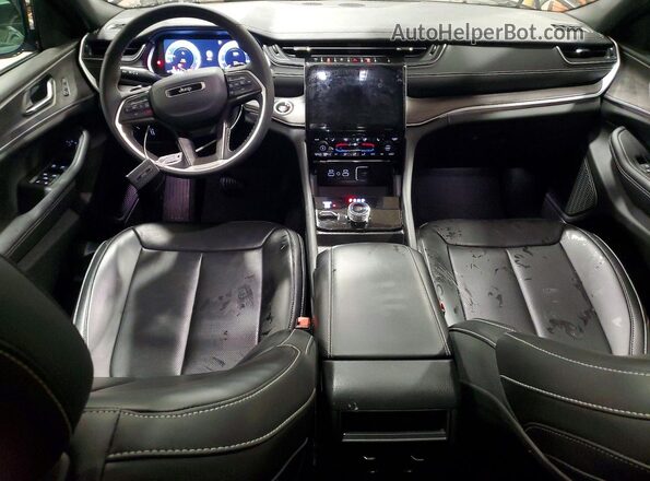 1C4RJHBGXS8635843 2025 JEEP GRAND Black Widok deski rozdzielczej