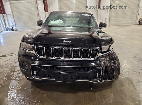 1C4RJHDG3N8626175 2022 JEEP GRAND Black წინა ხედი