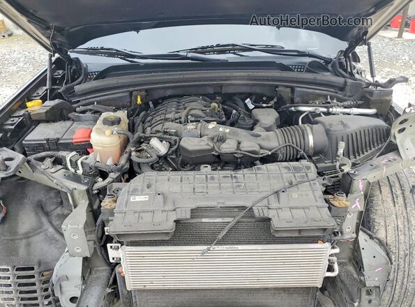 1C4RJJBG2N8637680 2022 JEEP GRAND Black Vista del compartimento del motor