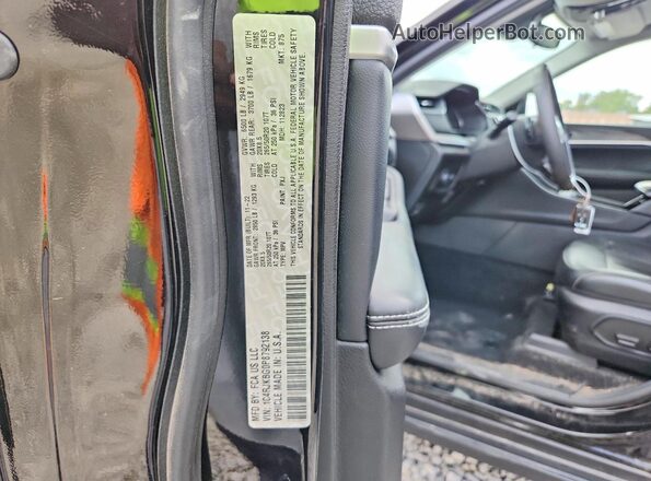 1C4RJKBG0P8792138 2023 JEEP GRAND Черный Вид наклейки с VIN-кодом