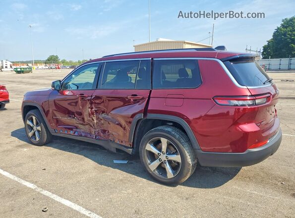 1C4RJKBG3M8123941 2021 JEEP GRAND Maroon Հետևի ձախ