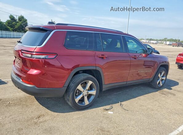 1C4RJKBG3M8123941 2021 JEEP GRAND Maroon Հետևի աջ