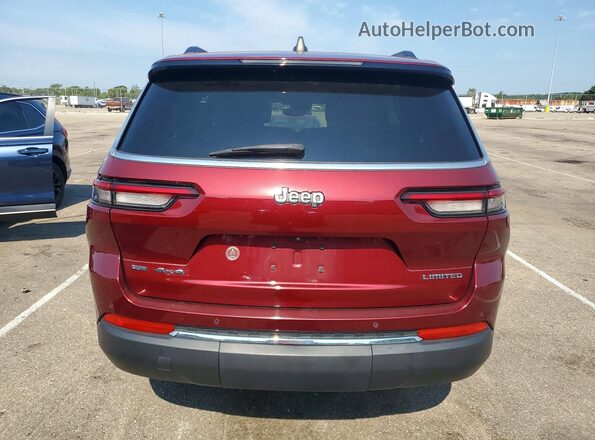 1C4RJKBG3M8123941 2021 JEEP GRAND Maroon Հետևի տեսք